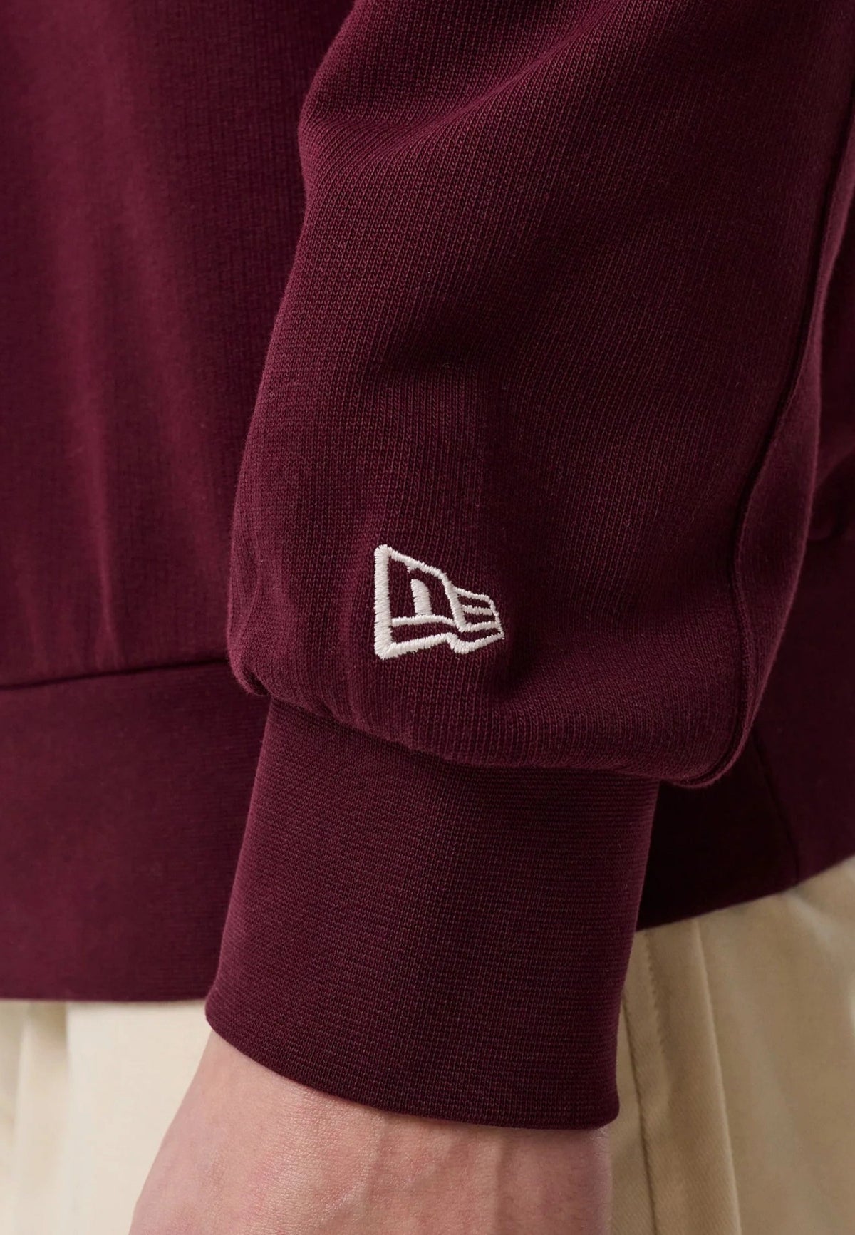FELPE Bordeaux/bianco New Era