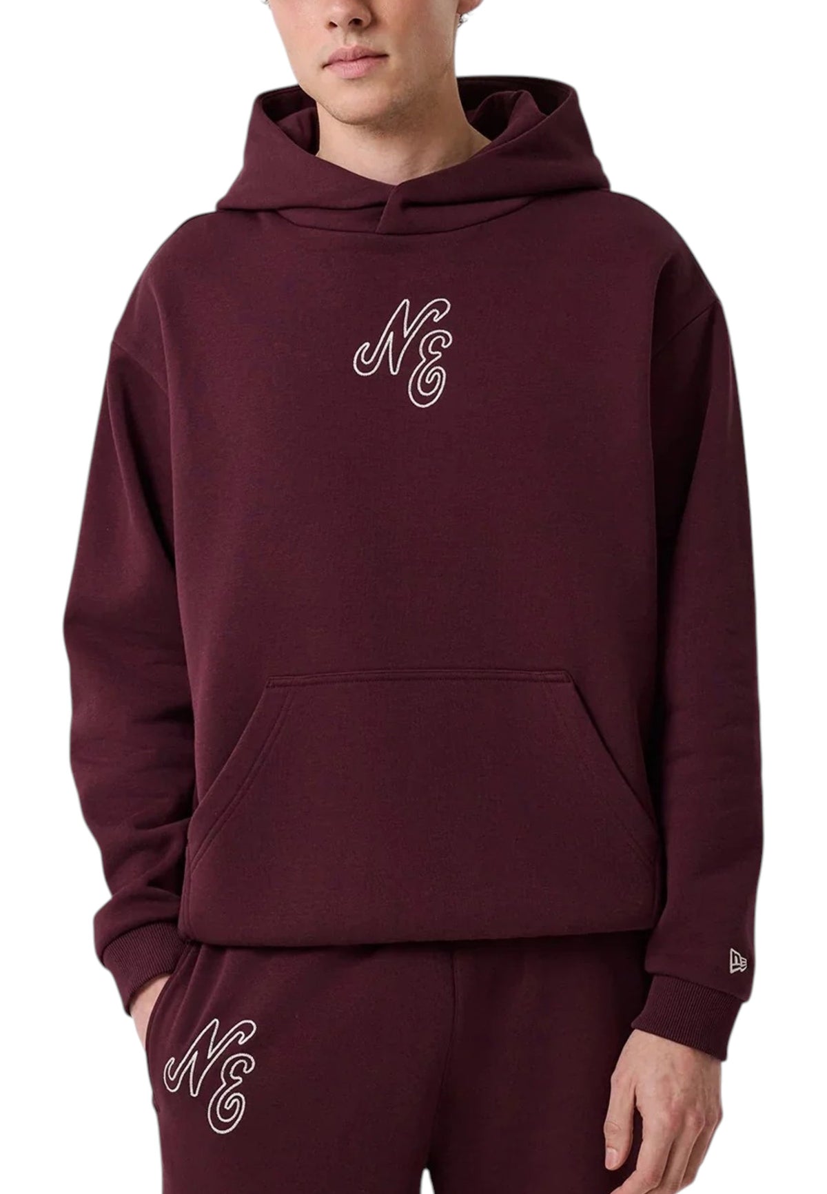 FELPE Bordeaux/bianco New Era