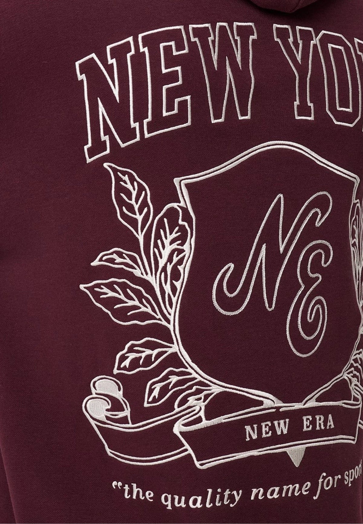 FELPE Bordeaux/bianco New Era