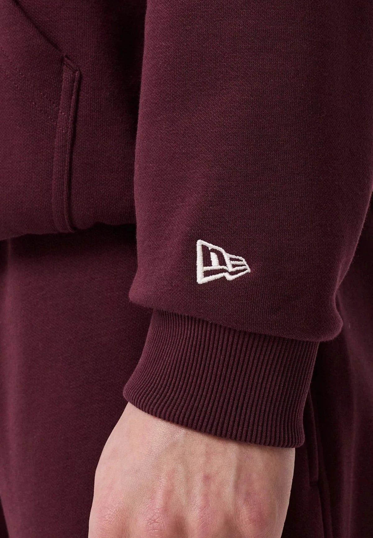 FELPE Bordeaux/bianco New Era