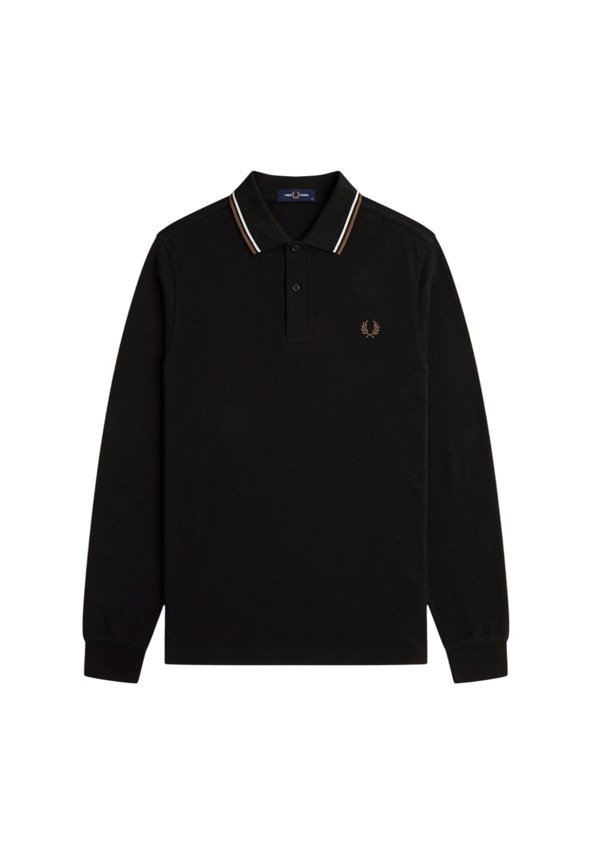 MAGLIONI E POLO Nero/beige Fred Perry
