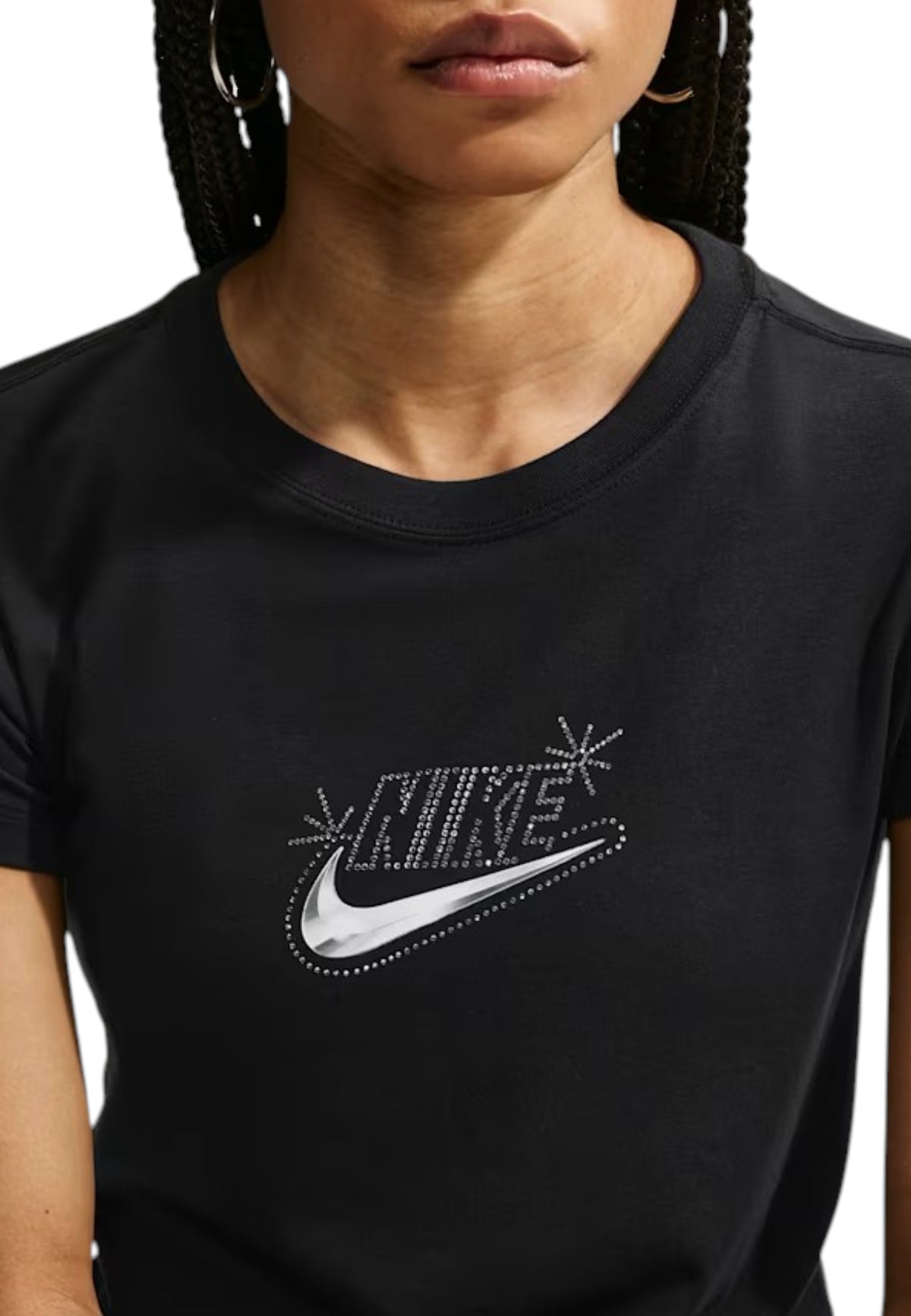 T-SHIRT E CANOTTE Nero/argento Nike