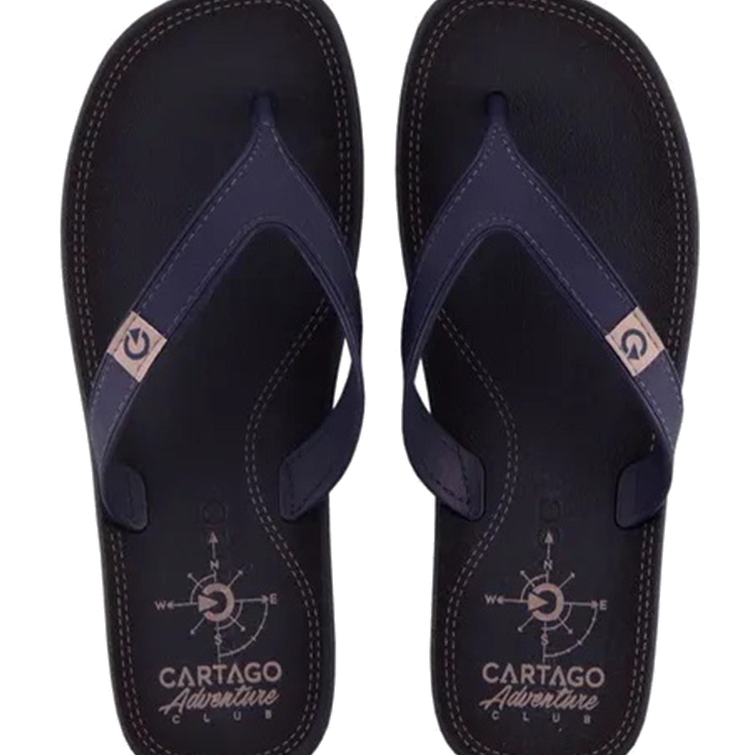 CIABATTE-INFRADITO Blu/grigio Cartago