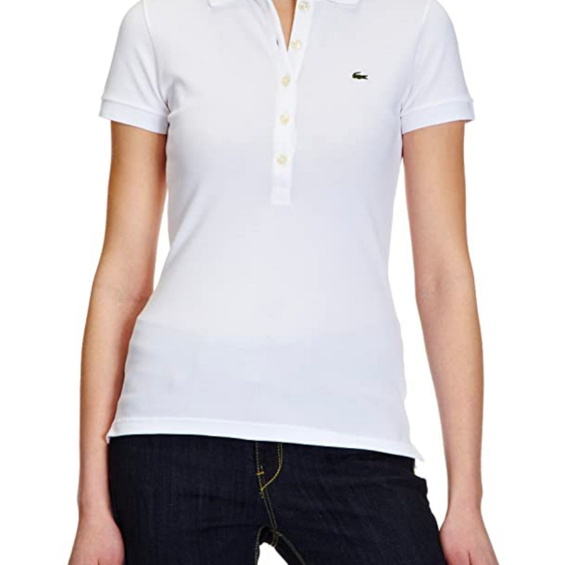 MAGLIONI E POLO Bianco Lacoste