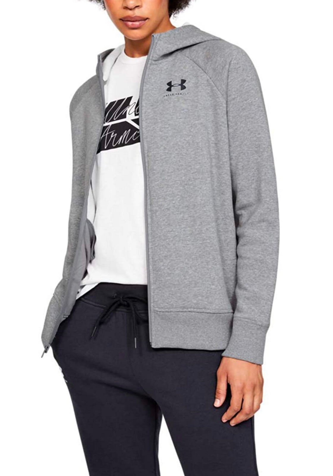 FELPE Grigio Melange Under Armour