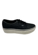 VANS AUTHENTICH PLATFORM LEATHER COL BLK