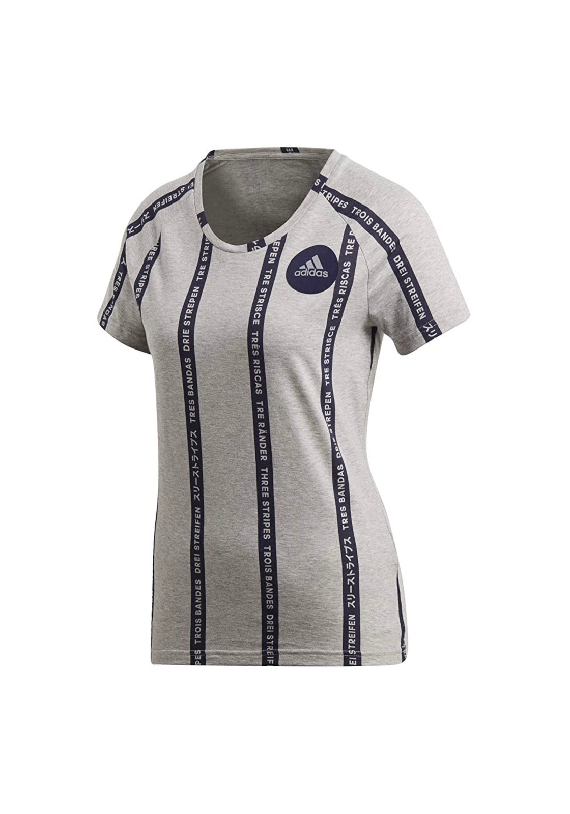 T-SHIRT E CANOTTE Grigio/blu Adidas