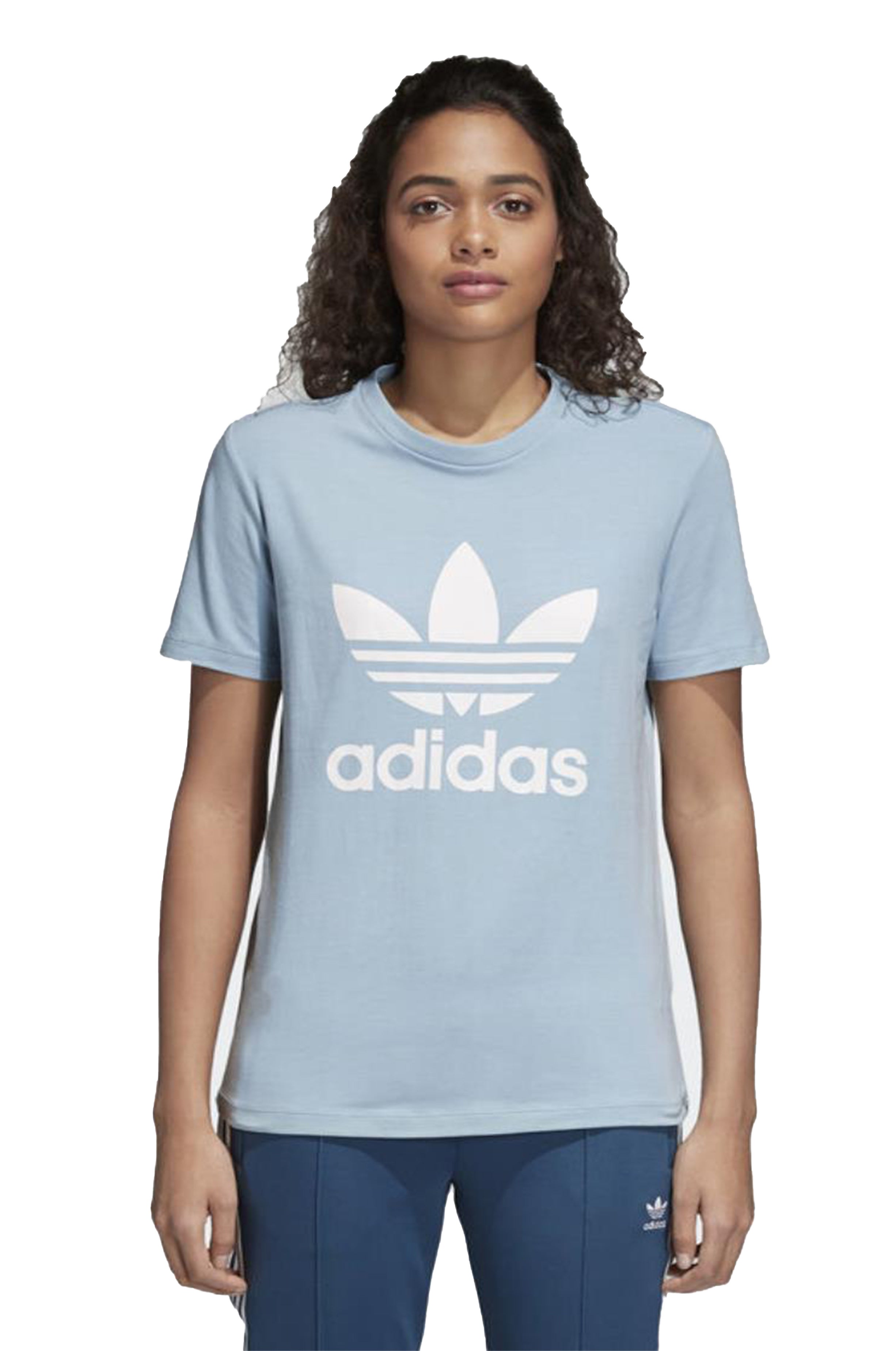 T-SHIRT E CANOTTE Celeste Adidas