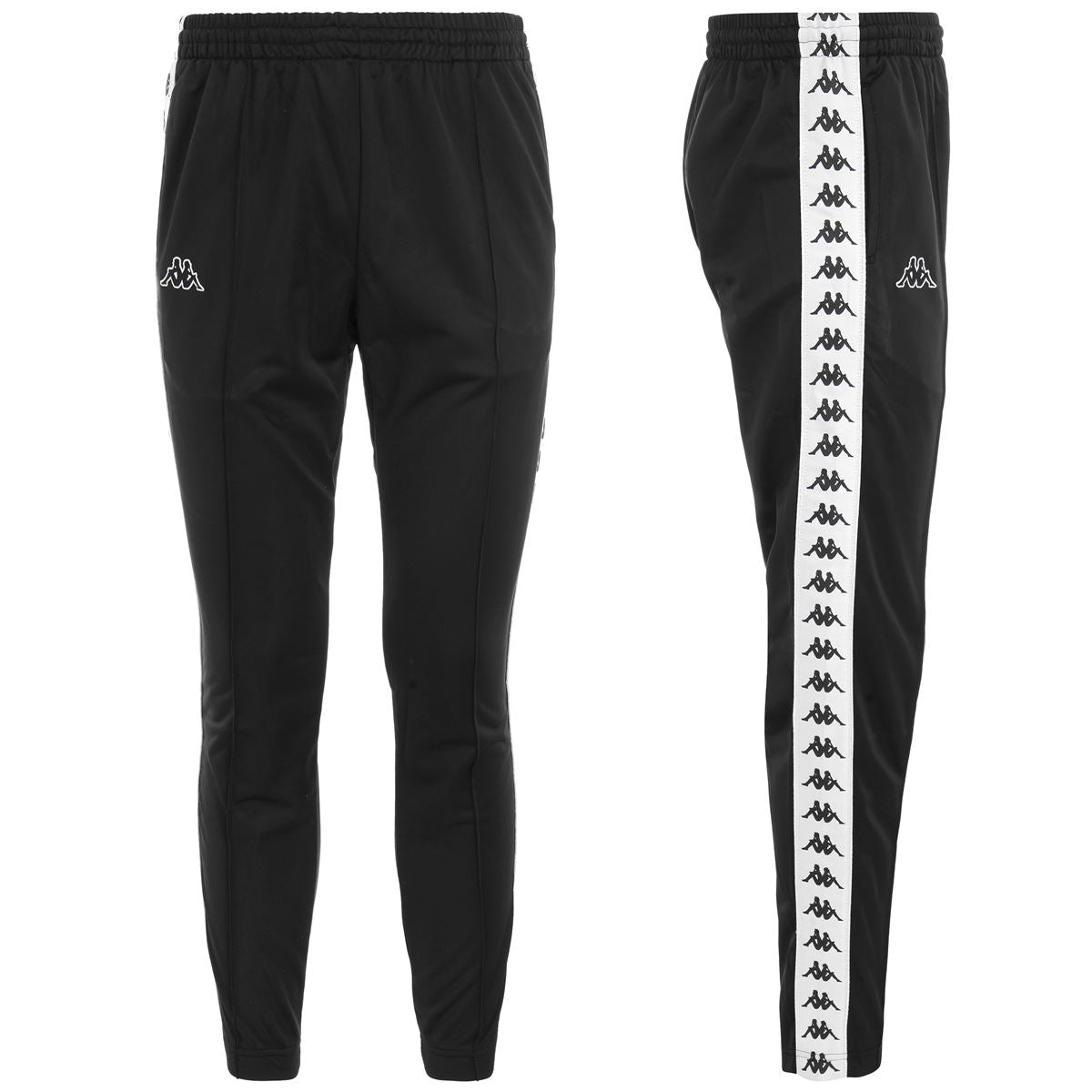 PANTALONI Nero/bianco Kappa