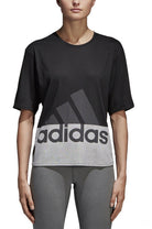 T-SHIRT E CANOTTE Nero/grigio Adidas