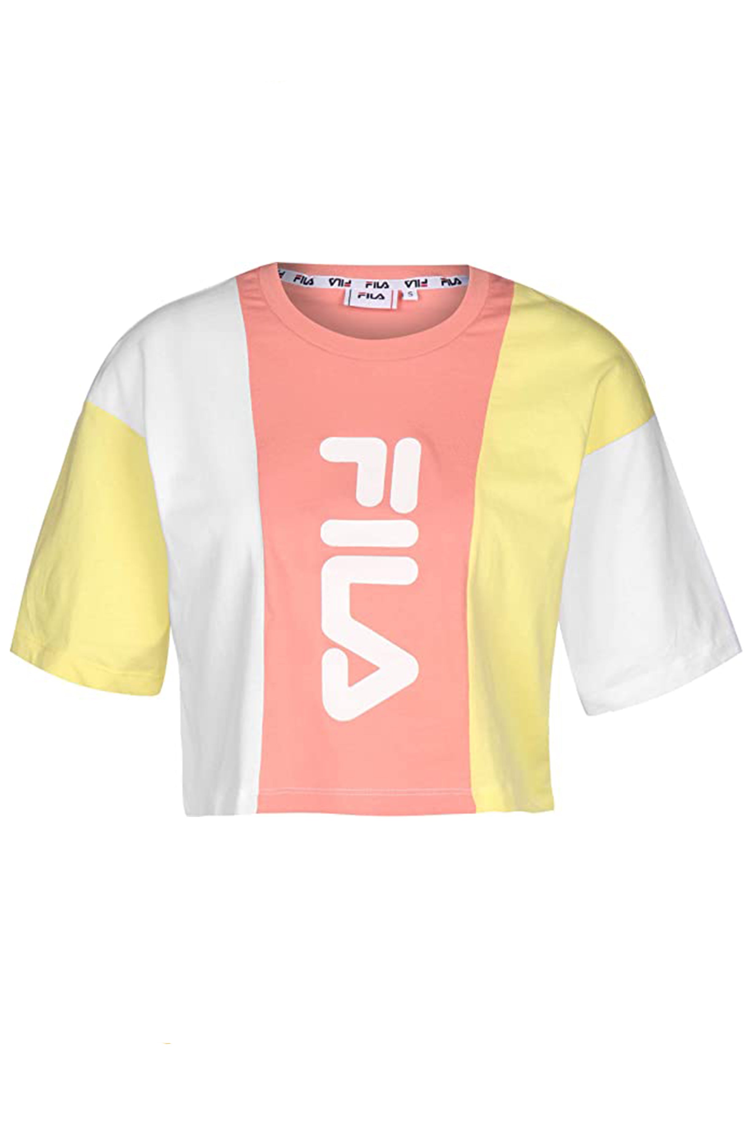 T-SHIRT E CANOTTE Rosa/giallo Fila