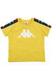 T-SHIRT E CANOTTE Giallo/bianco Kappa