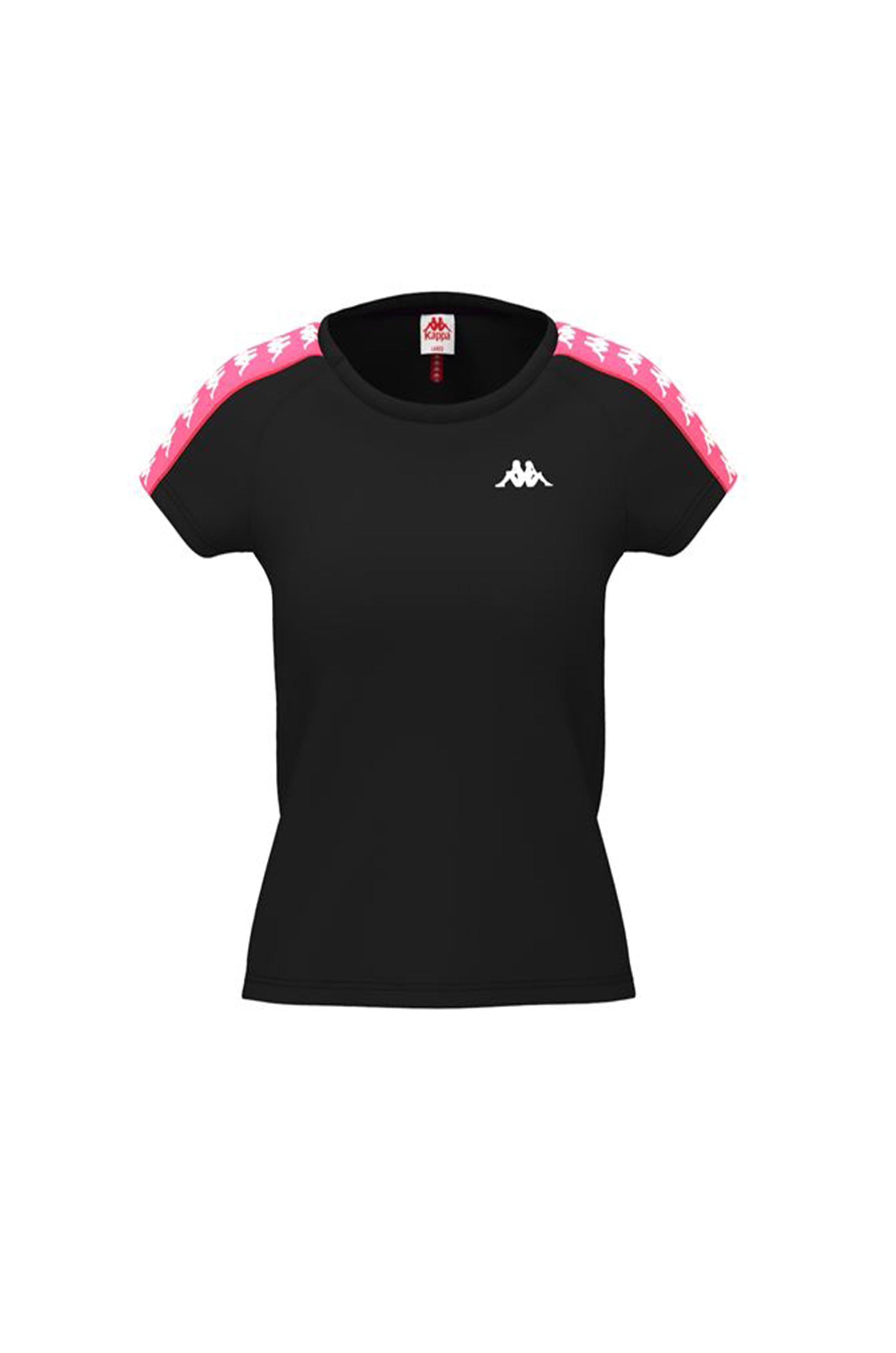 T-SHIRT E CANOTTE Nero/fucsia Kappa