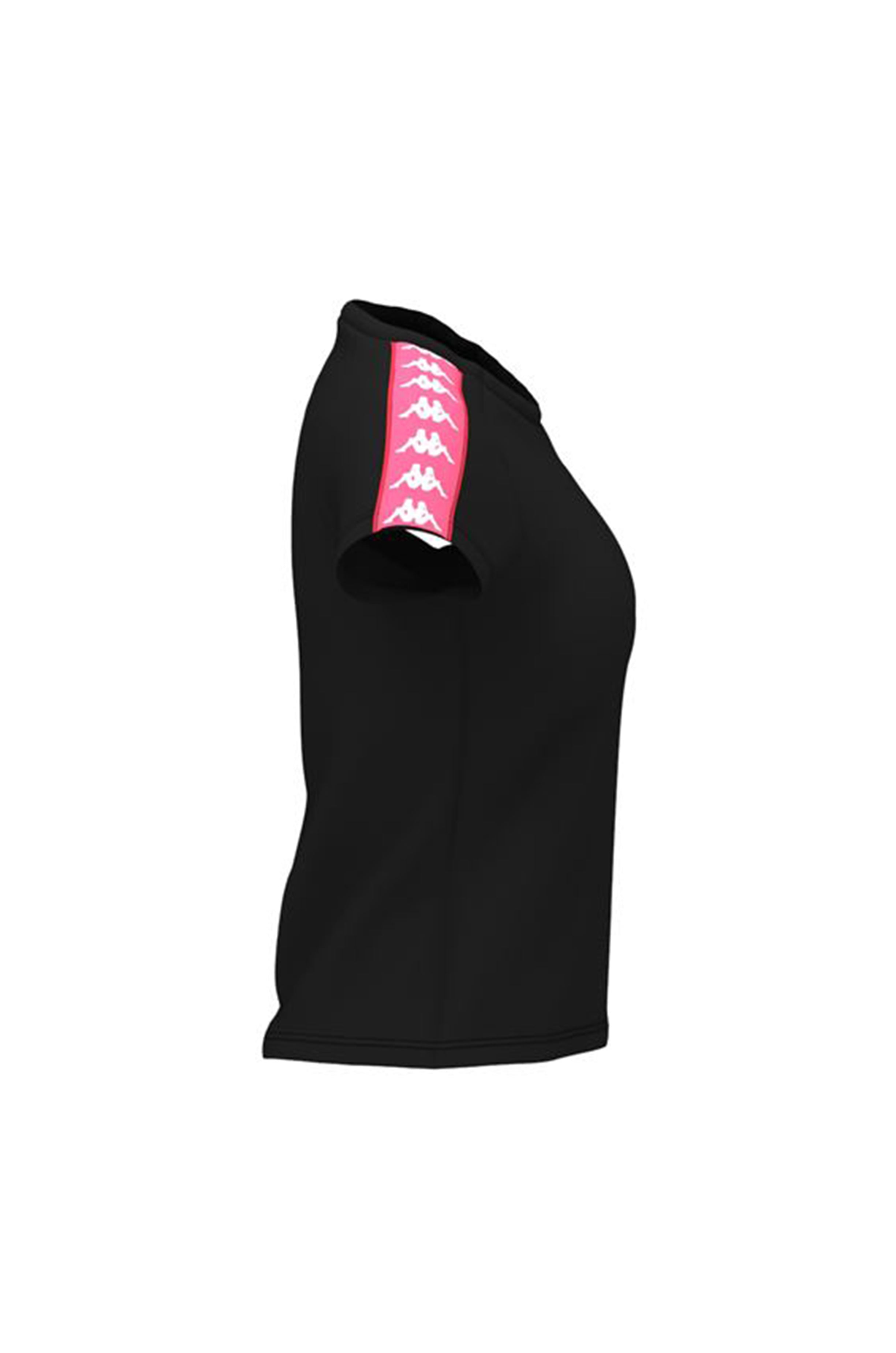 T-SHIRT E CANOTTE Nero/fucsia Kappa