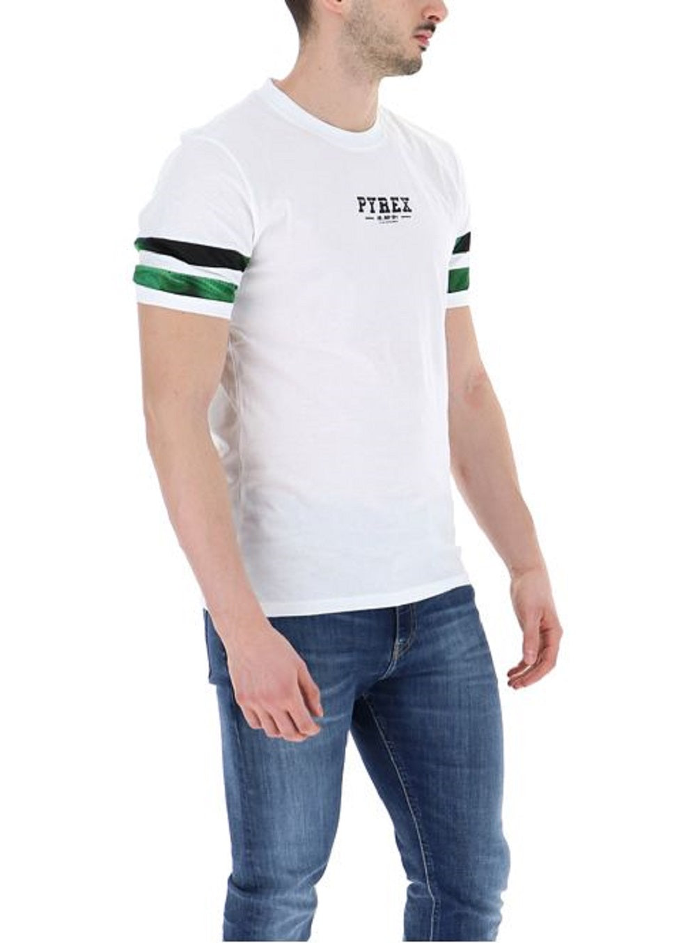 T-SHIRT E CANOTTE Bianco/verde Pyrex