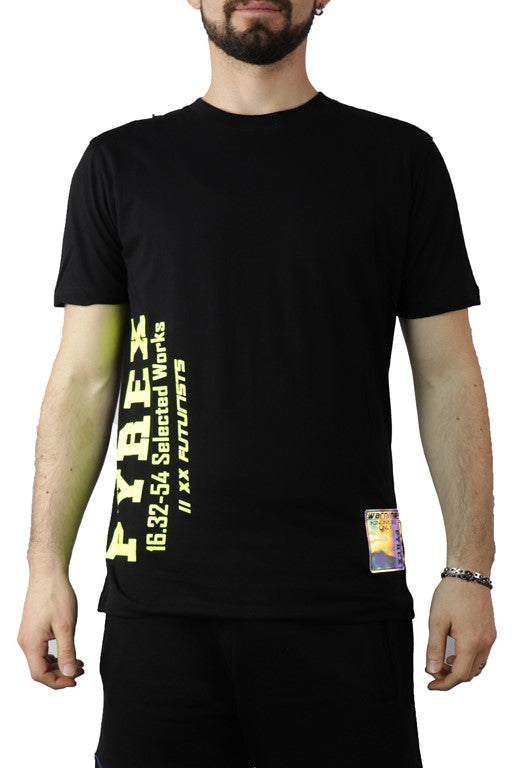 T-SHIRT E CANOTTE Nero/giallo Pyrex