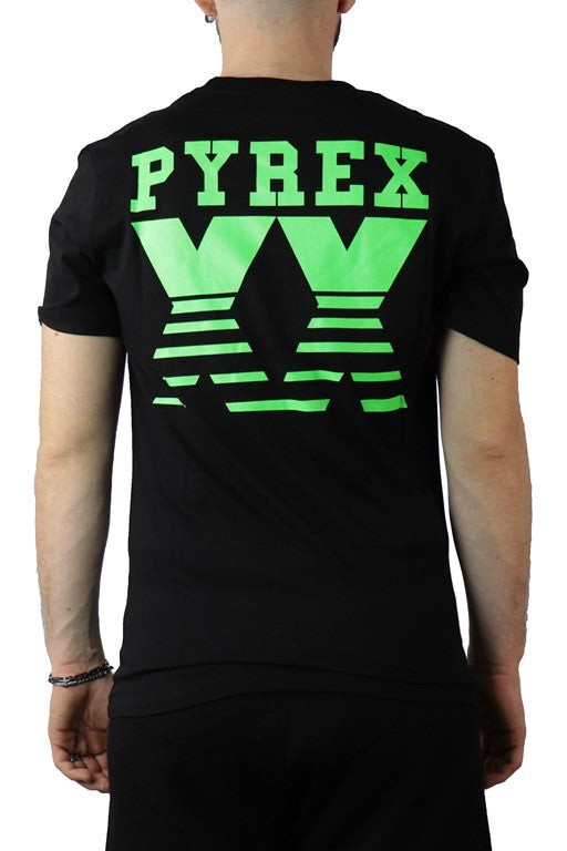 T-SHIRT E CANOTTE Nero/verde Pyrex