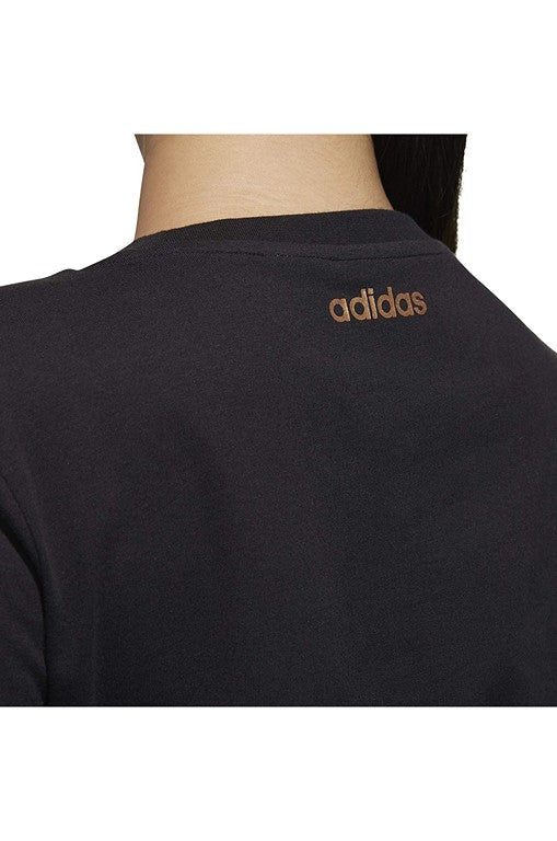 T-SHIRT E CANOTTE Nero/oro Adidas