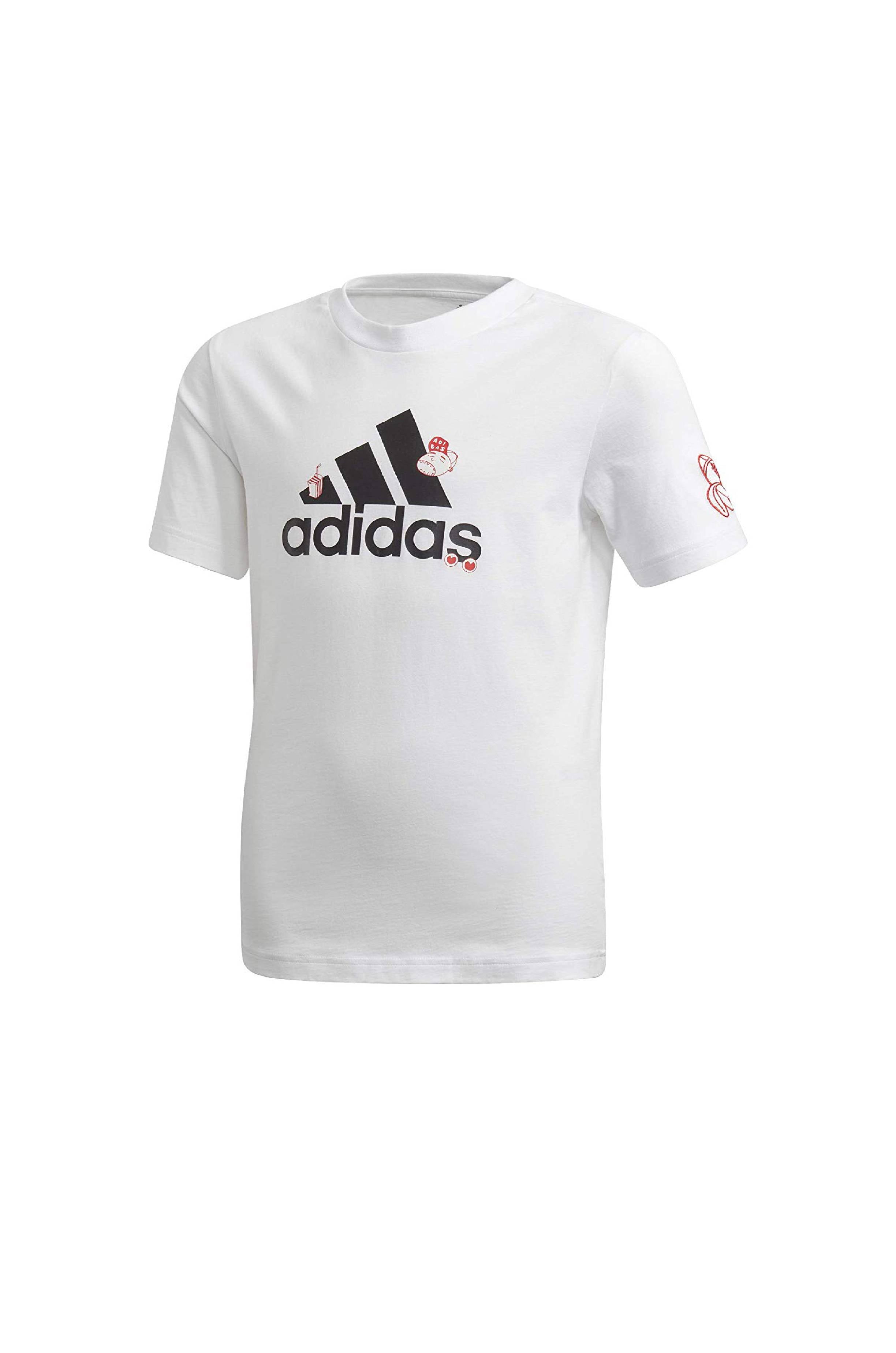 T-SHIRT E CANOTTE Bianco/nero Adidas