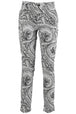 PANTALONI Bianco/nero Cafenoir