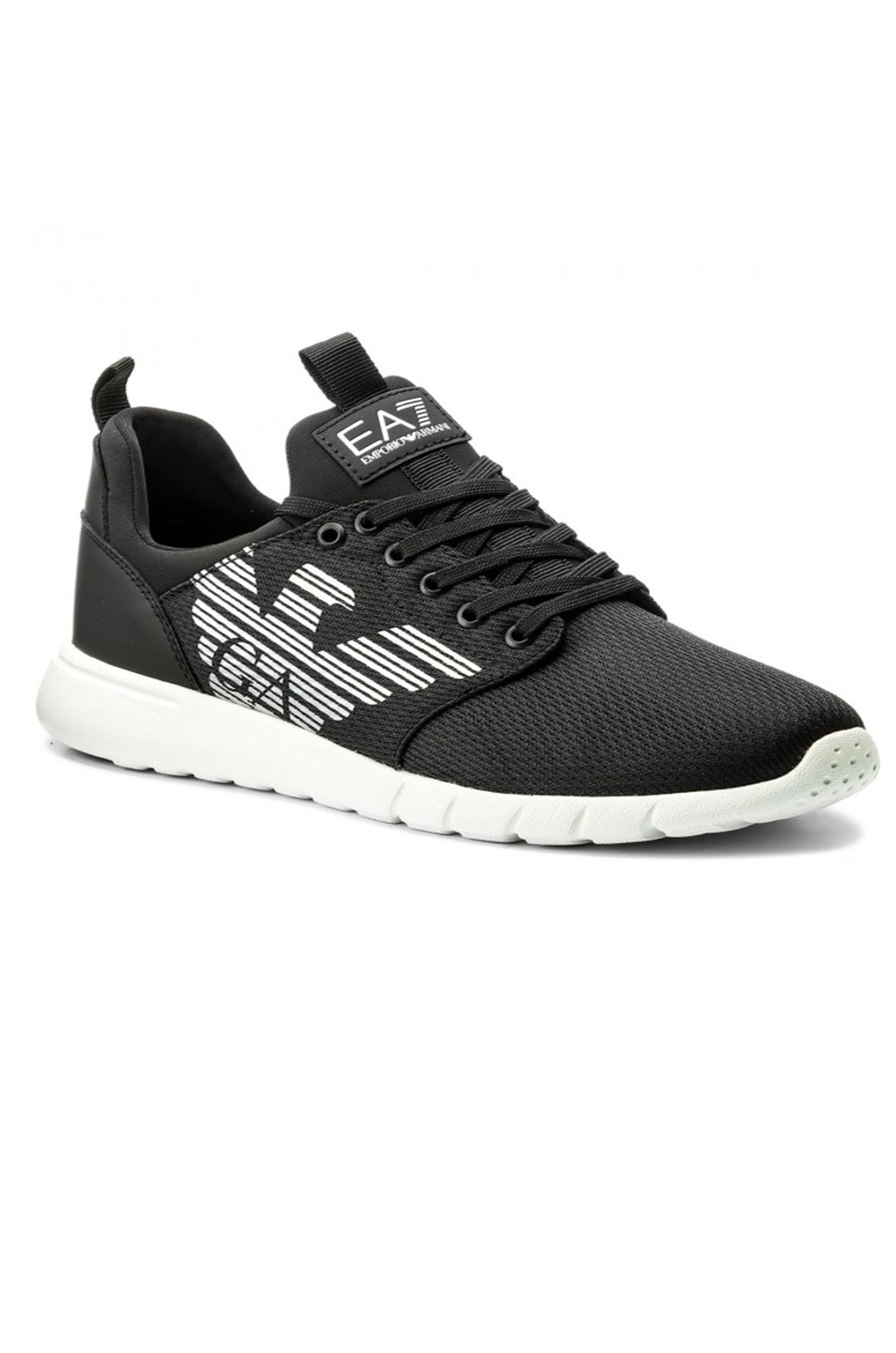 SCARPE Nero/argento Ea7