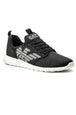 SCARPE Nero/argento Ea7