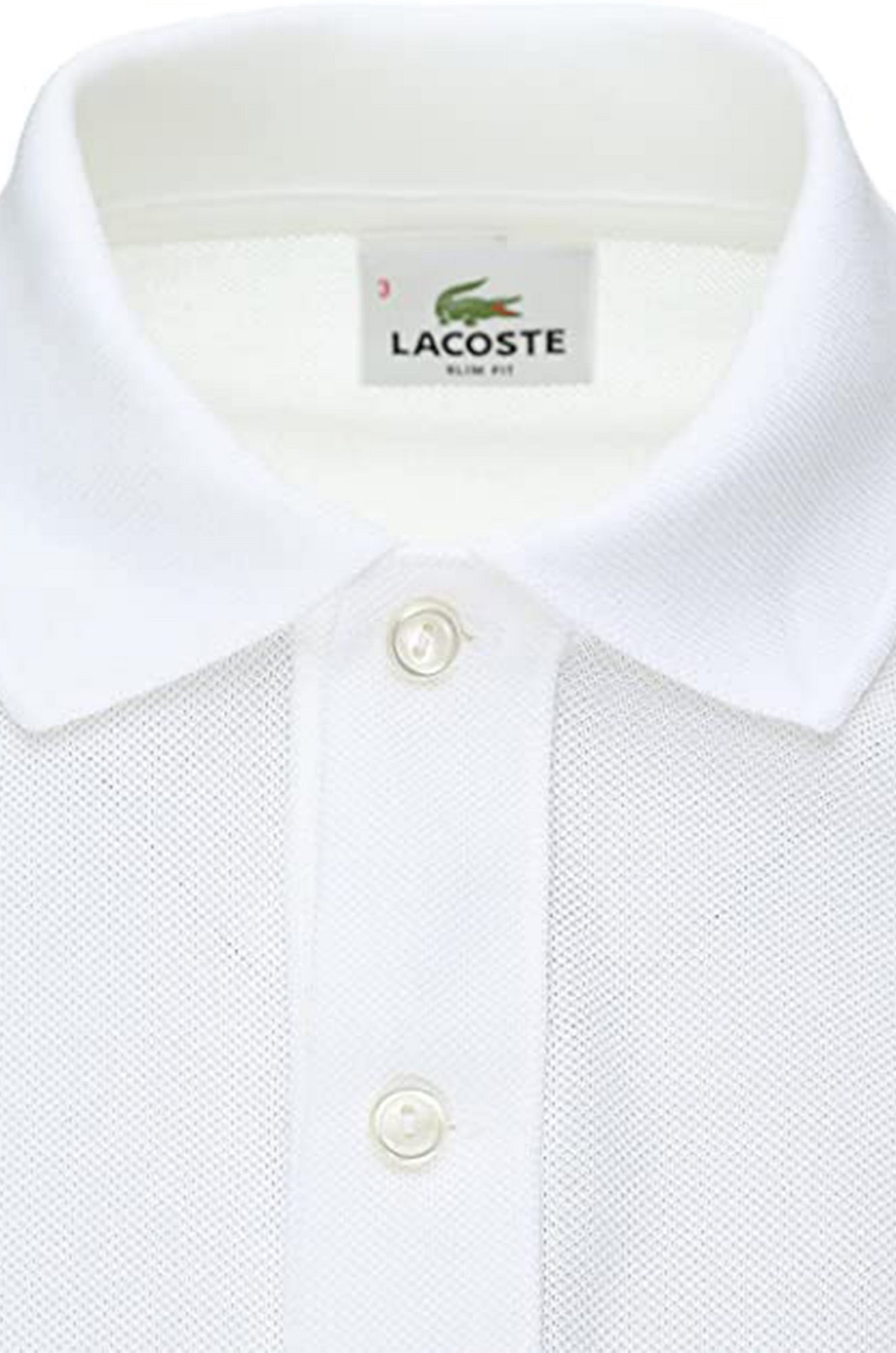 MAGLIONI E POLO Bianco Lacoste