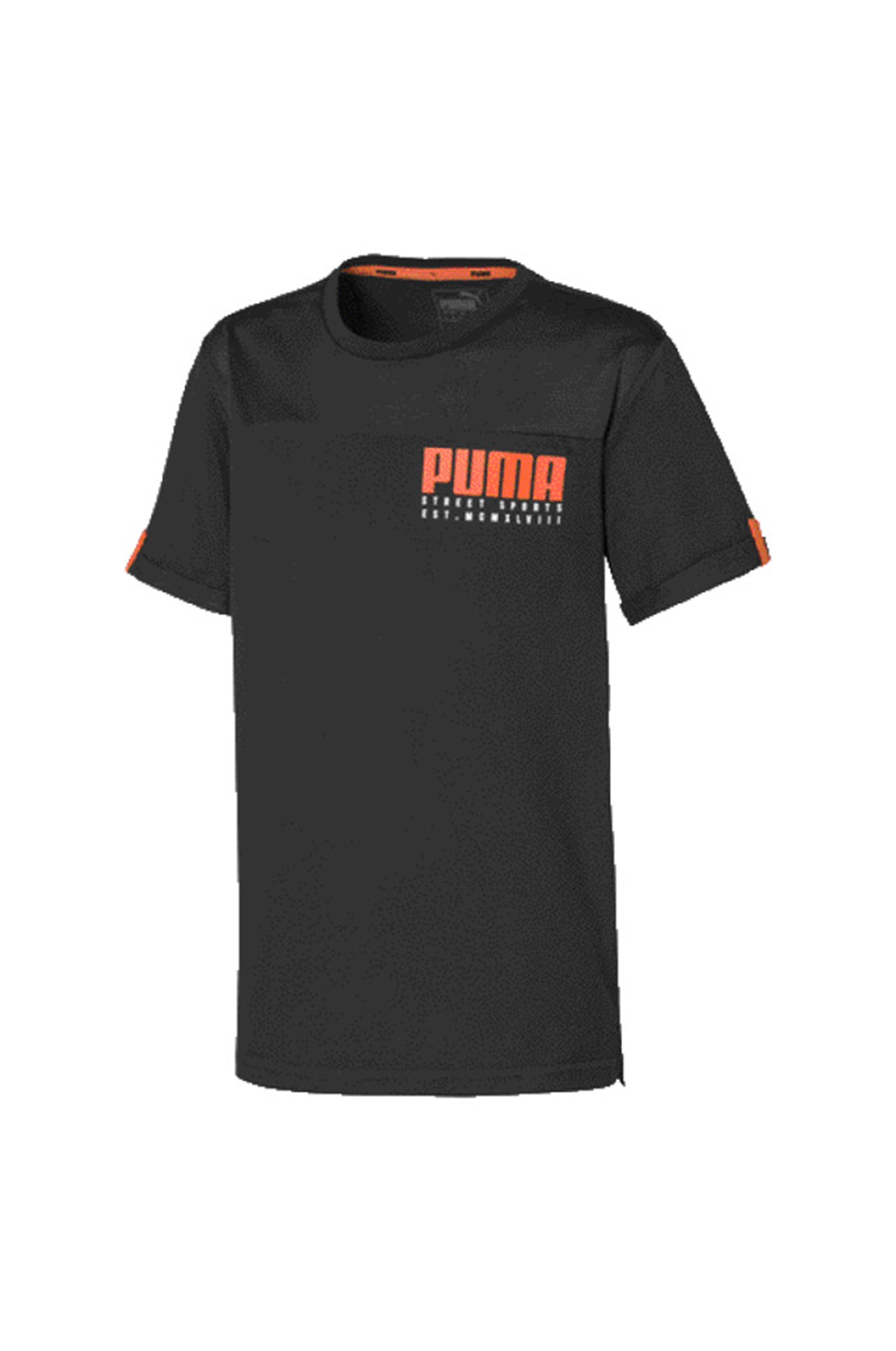 T-SHIRT E CANOTTE Blu/arancio Puma