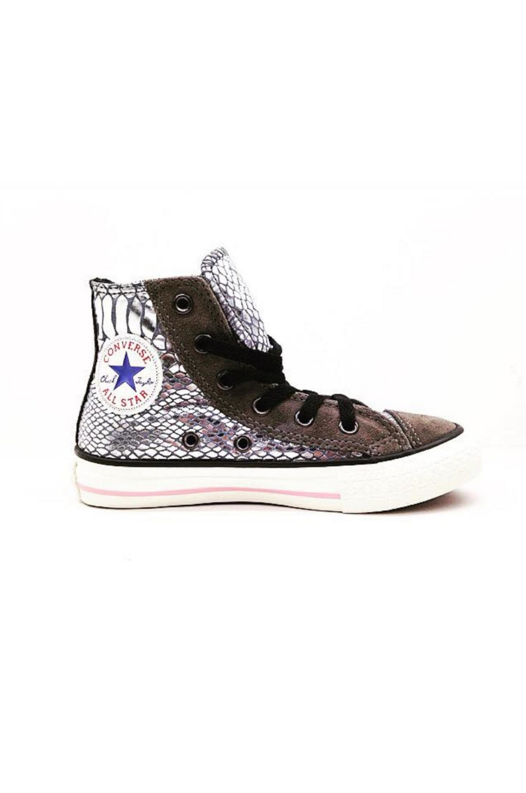 SCARPE Argento Converse