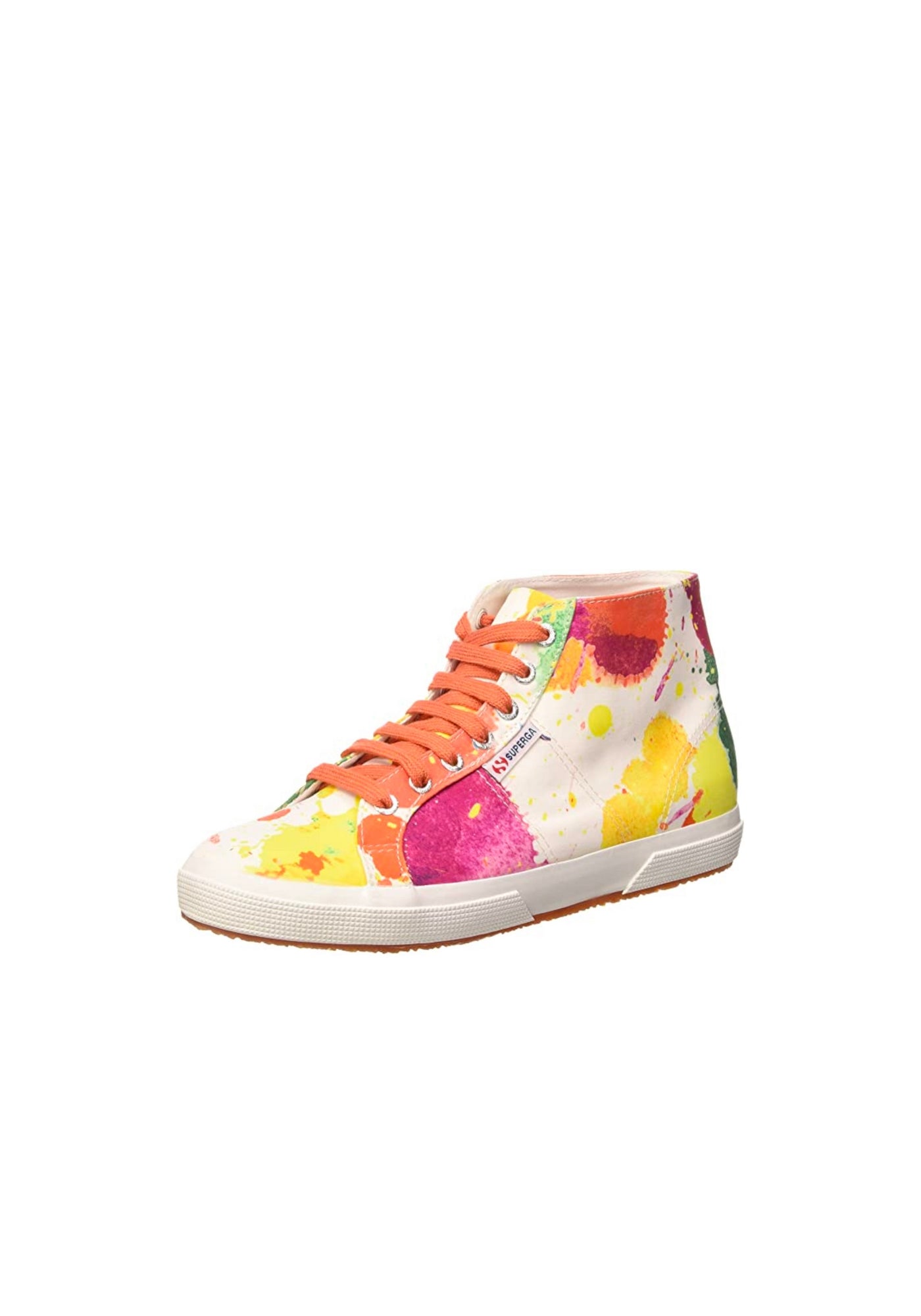 SCARPE Bianco/arancio Superga