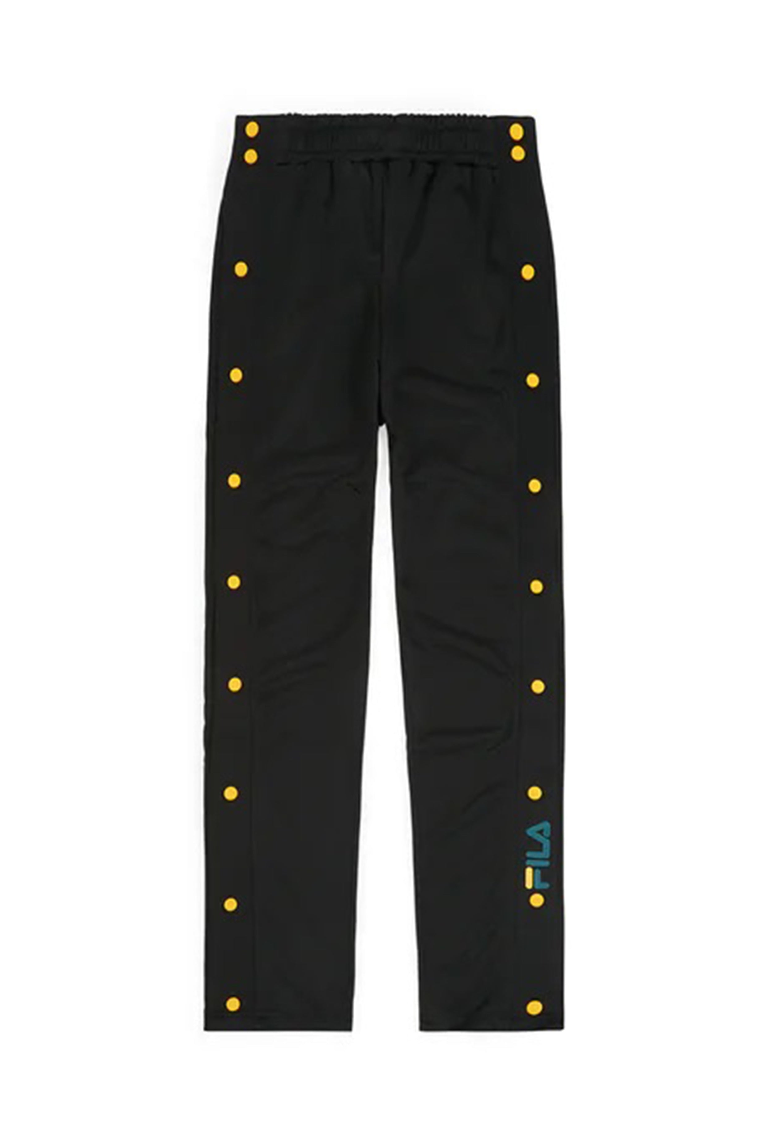 PANTALONI Nero/giallo Fila