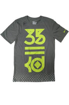 T-SHIRT E CANOTTE Grigio/verde Nike