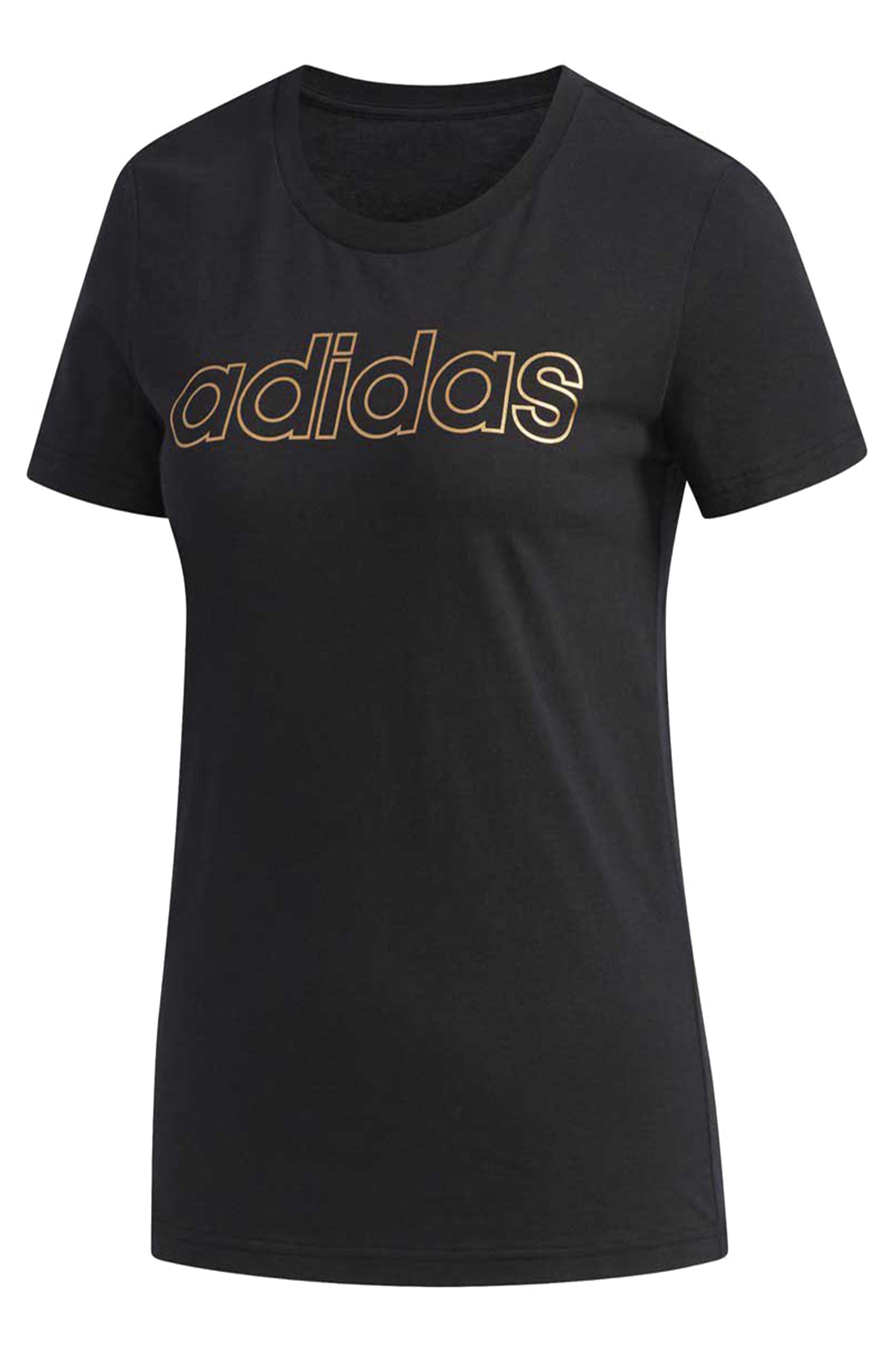 T-SHIRT E CANOTTE Nero/oro Adidas