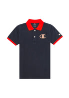 MAGLIONI E POLO Blu/rosso Champion