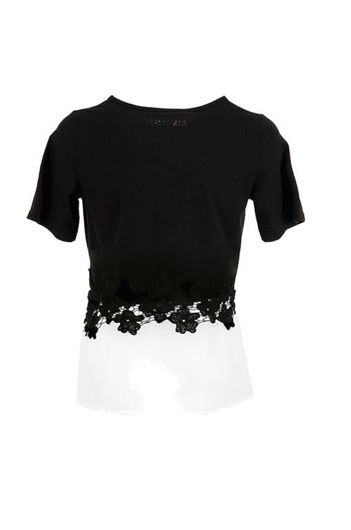 T-SHIRT E CANOTTE Nero/bianco Cafenoir