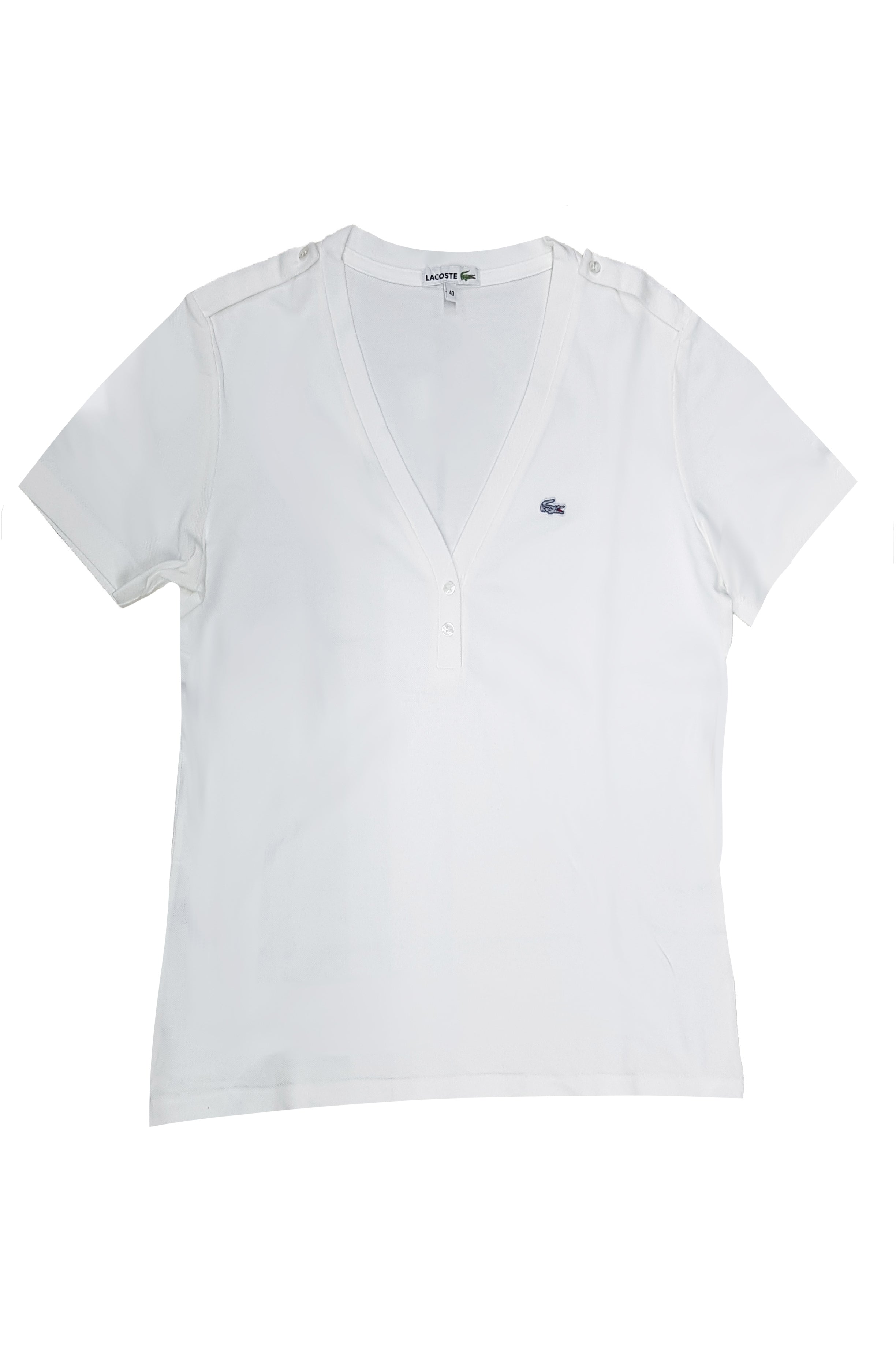 MAGLIONI E POLO Bianco Lacoste