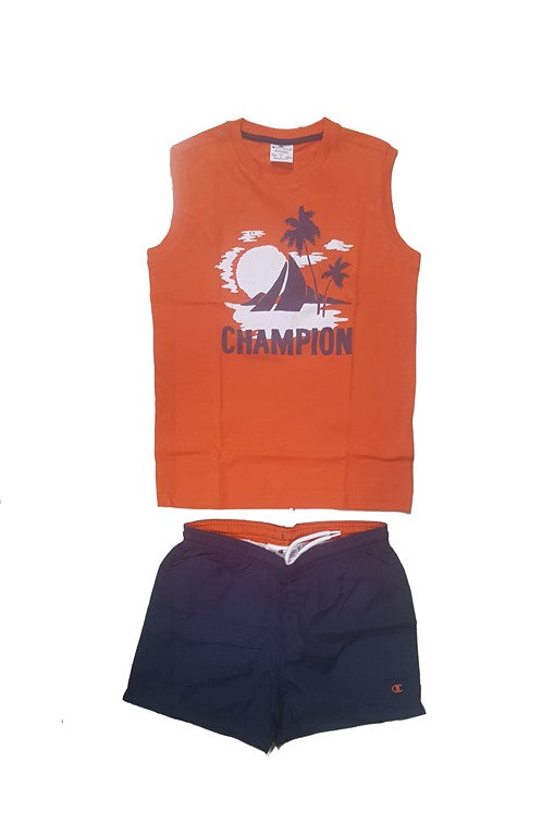 TUTE Arancio/blu Champion