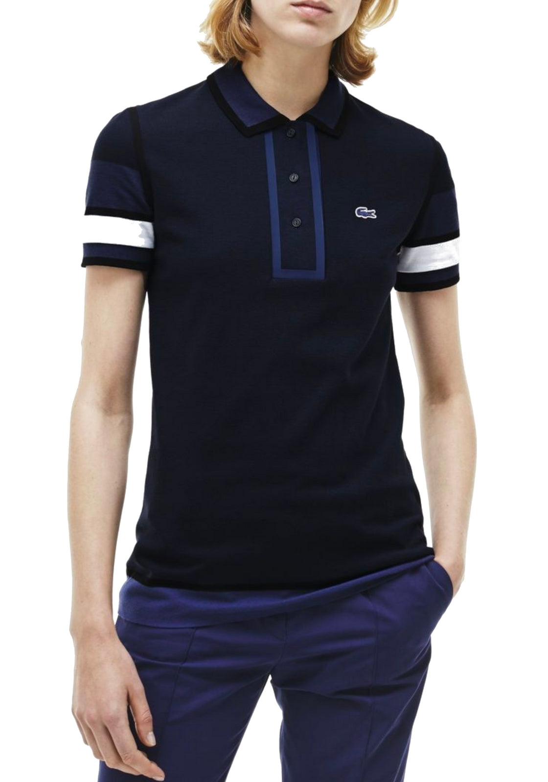 MAGLIONI E POLO Navy Lacoste