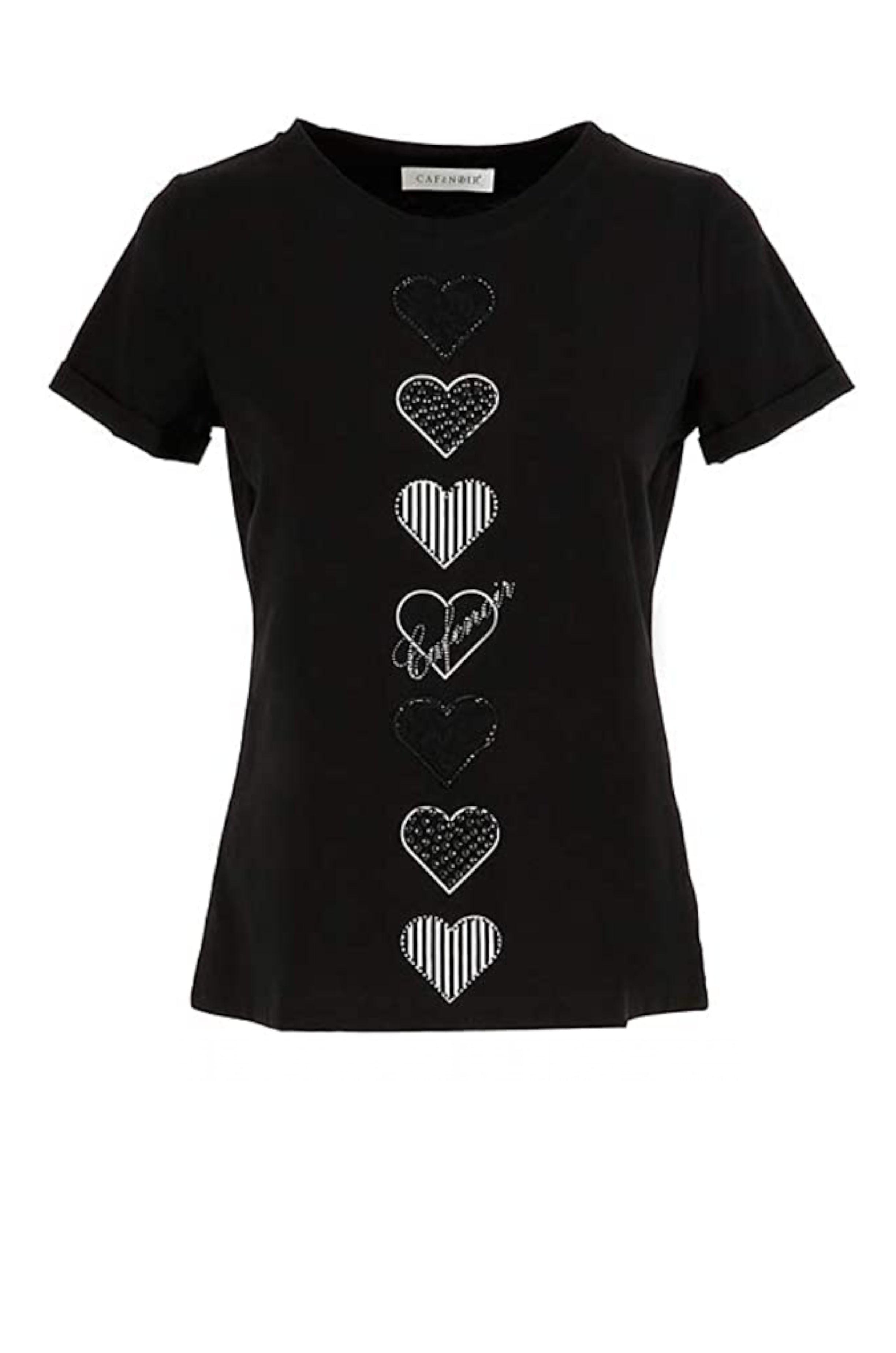 T-SHIRT E CANOTTE Nero Cafenoir