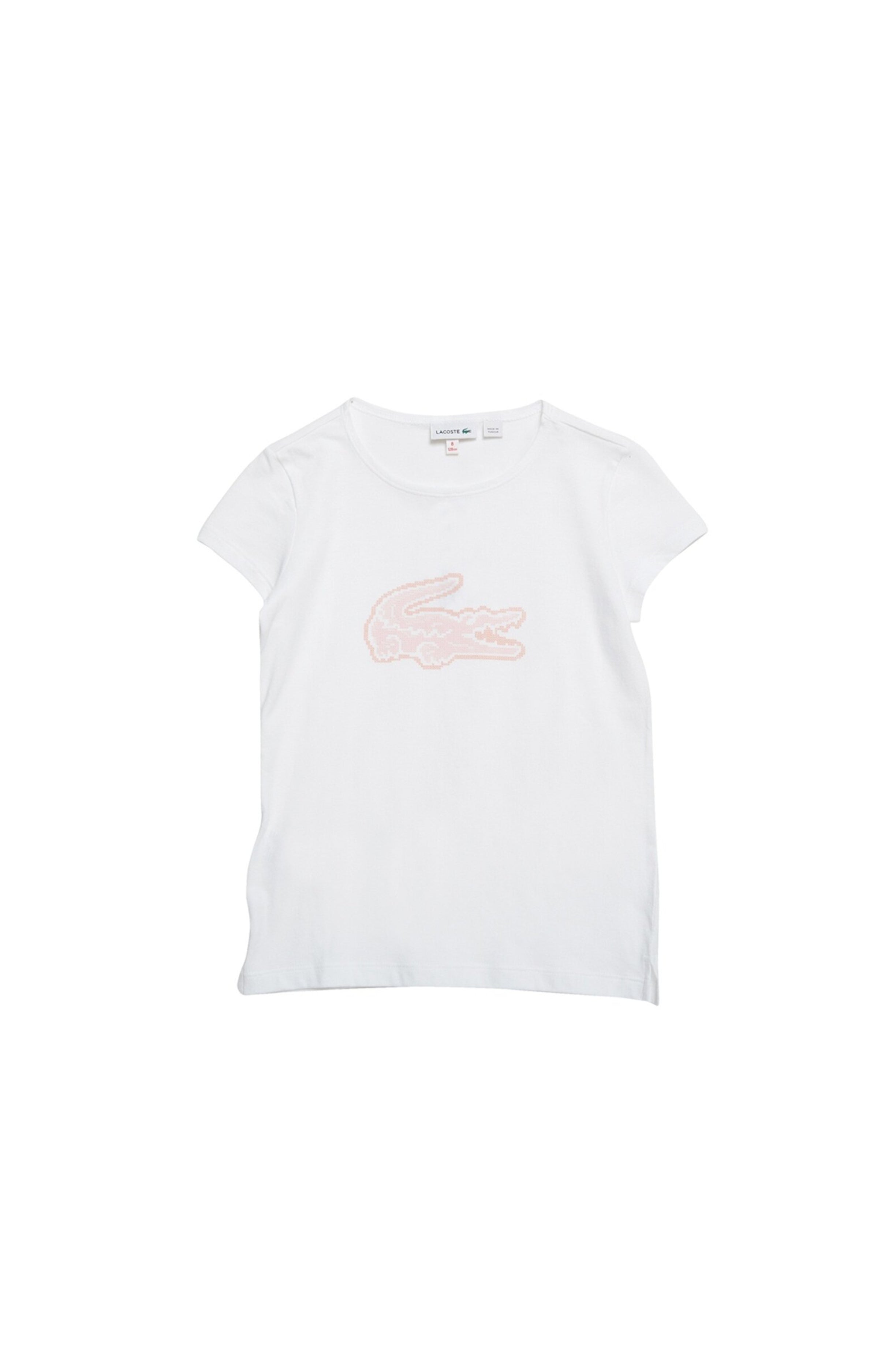 T-SHIRT E CANOTTE Bianco/rosa Lacoste