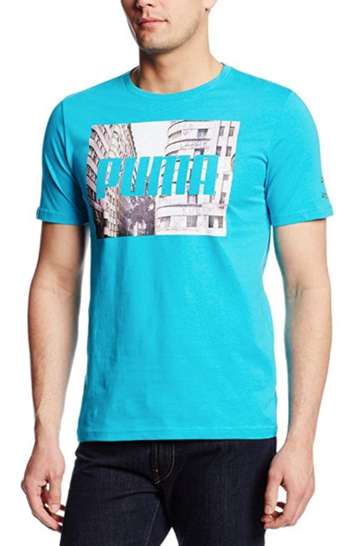 T-SHIRT E CANOTTE Celeste Puma