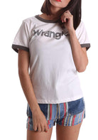 T-SHIRT E CANOTTE Bianco/grigio Wrangler