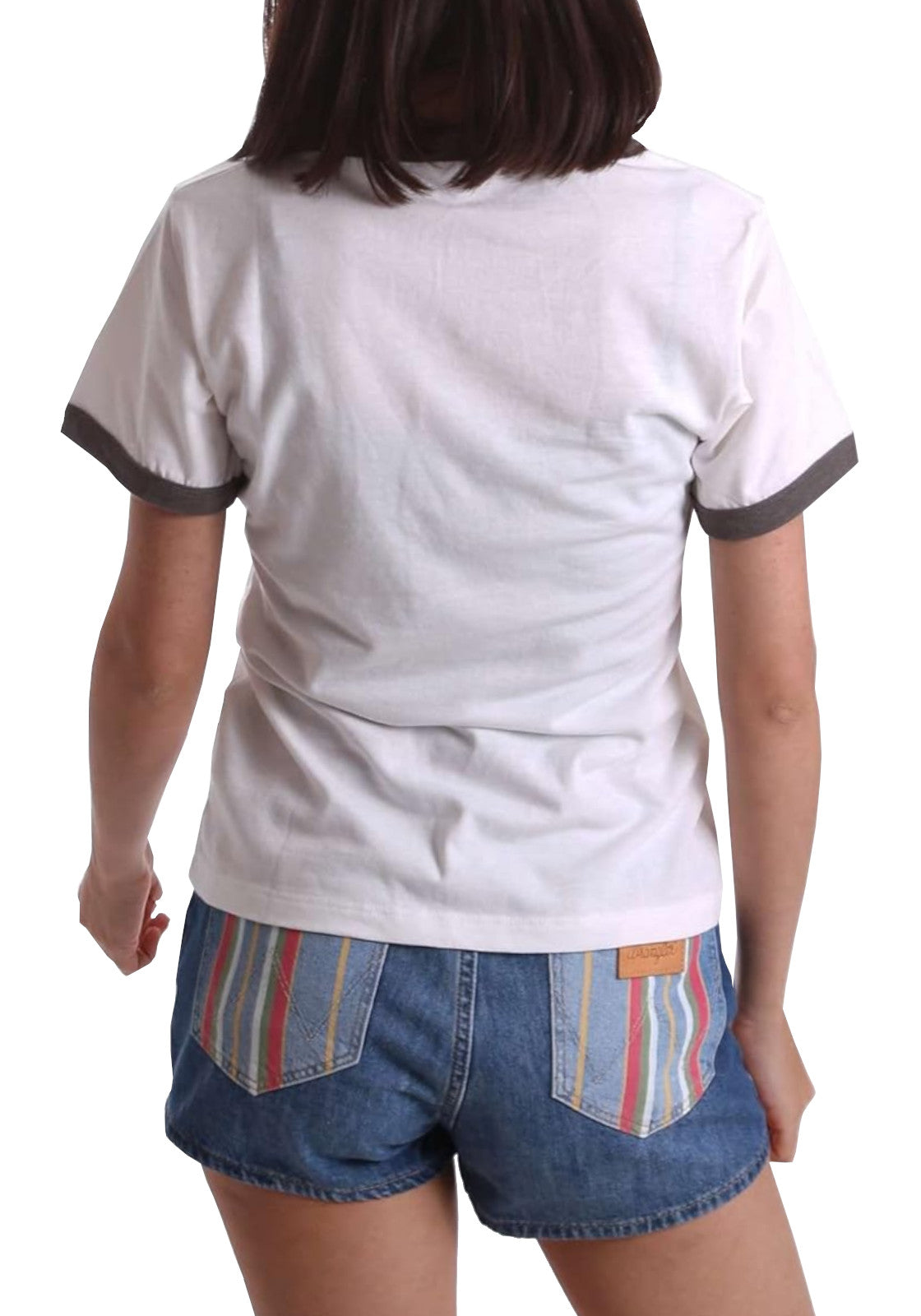 T-SHIRT E CANOTTE Bianco/grigio Wrangler