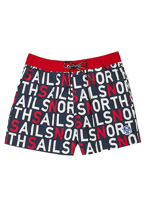 COSTUMI Blu/rosso North Sails 