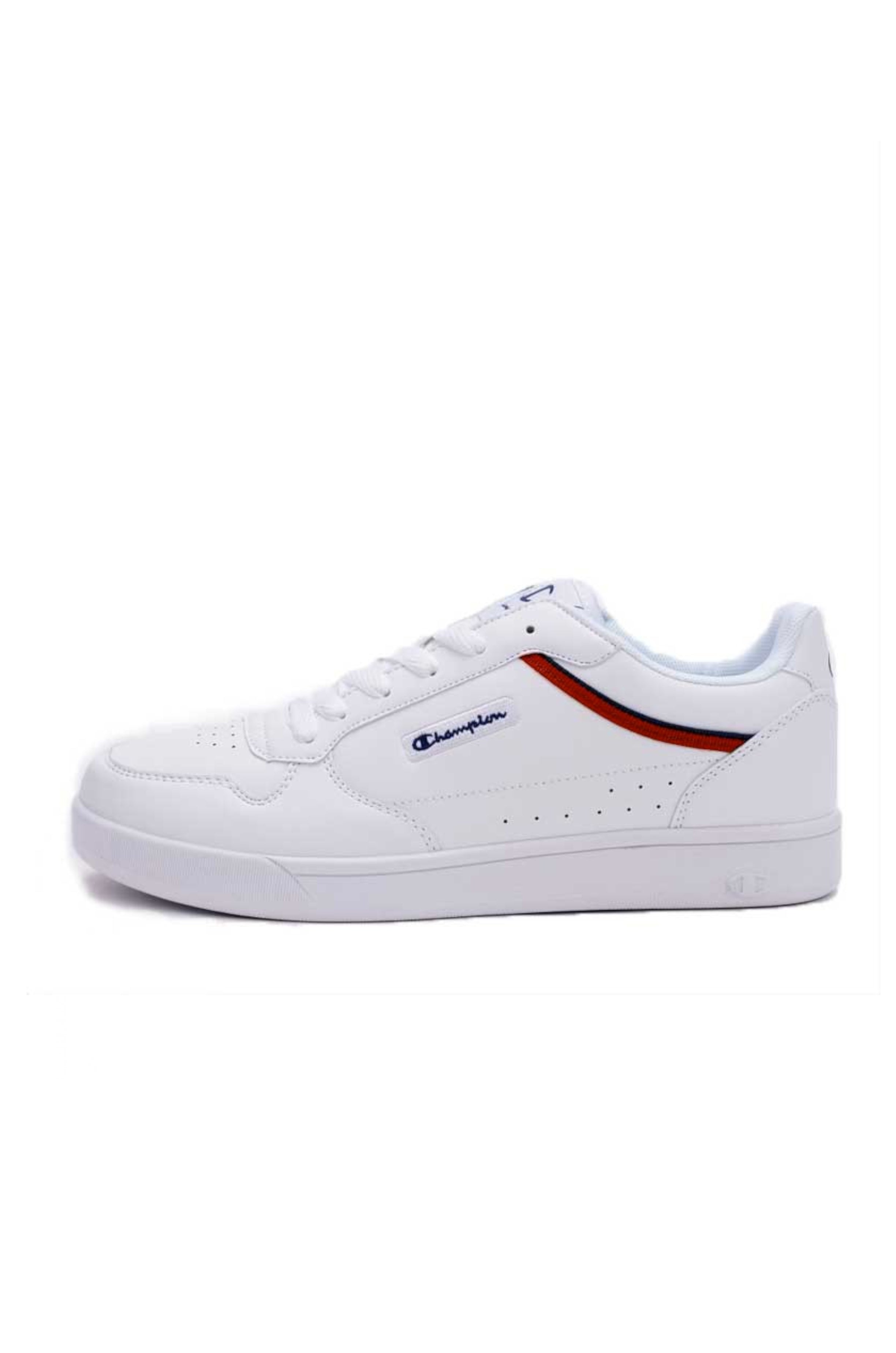 SCARPE Bianco/rosso Champion