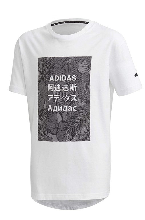 T-SHIRT E CANOTTE Bianco/nero Adidas