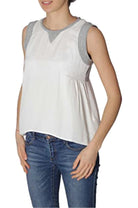 T-SHIRT E CANOTTE Bianco/grigio Deha