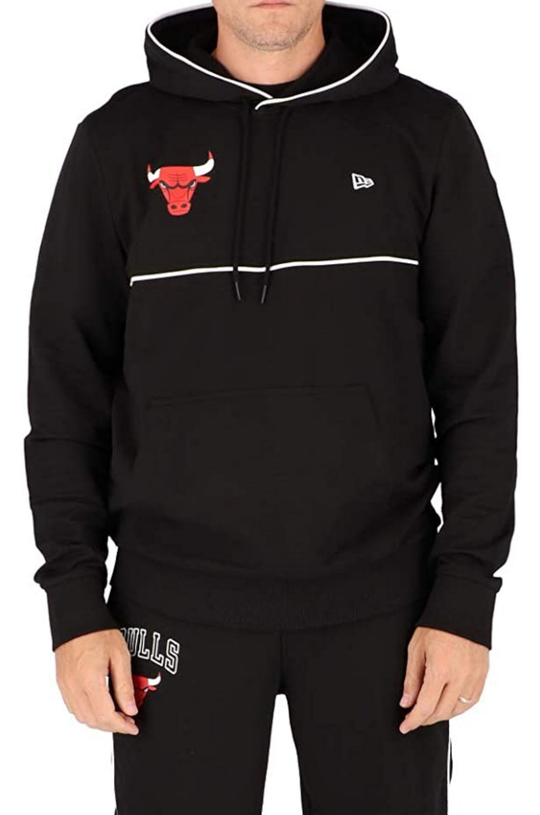 FELPE Nero/rosso New Era