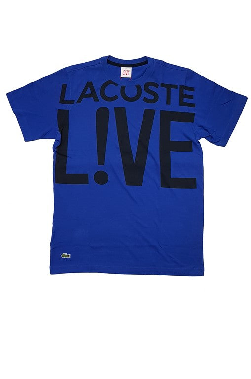 T-SHIRT E CANOTTE Azzurro/nero Lacoste