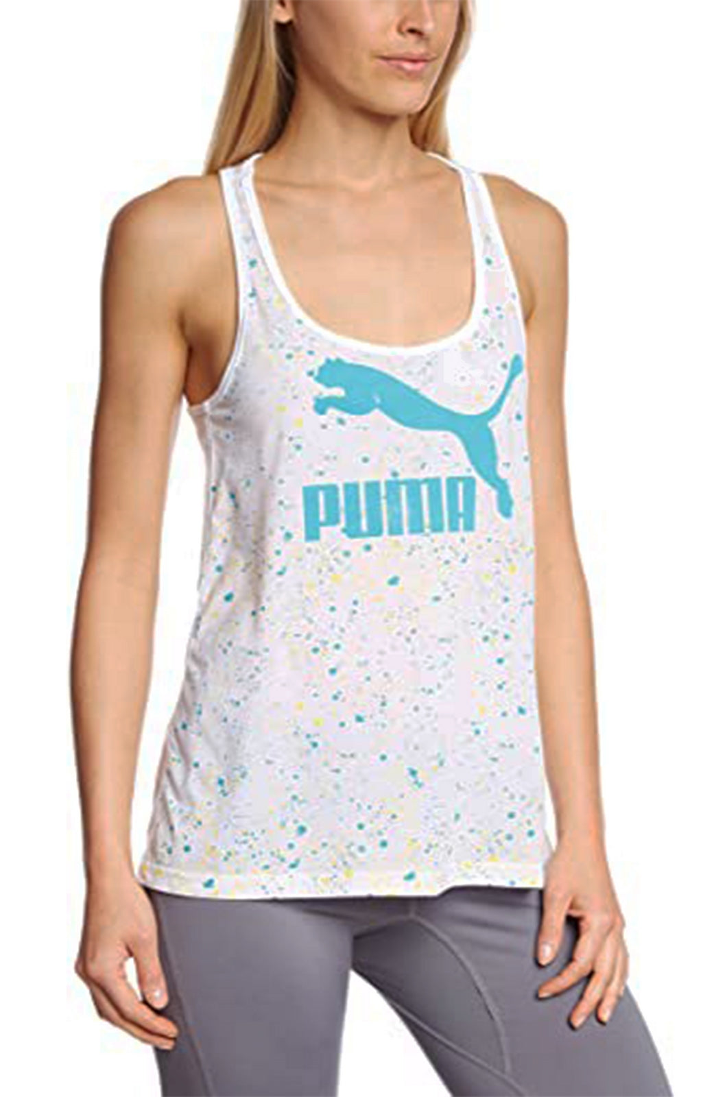 T-SHIRT E CANOTTE Bianco/verde Puma